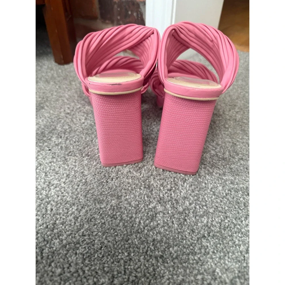 Dolce Vita Pilton Heeled‎ Sandal Pink Sz 7.5